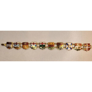 Made In Canada Bracelet With 10 Canadian Provinces